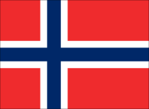 År Fysik tro Printable Flags: Norway